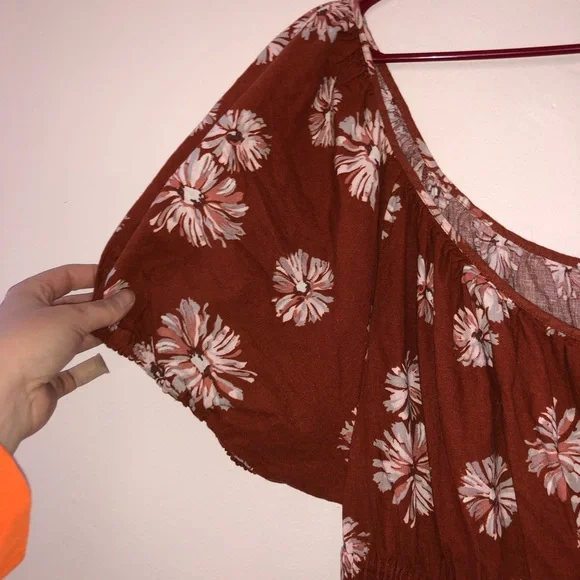 Madewell linen blend Sophia midi dress - Picture 5 of 8